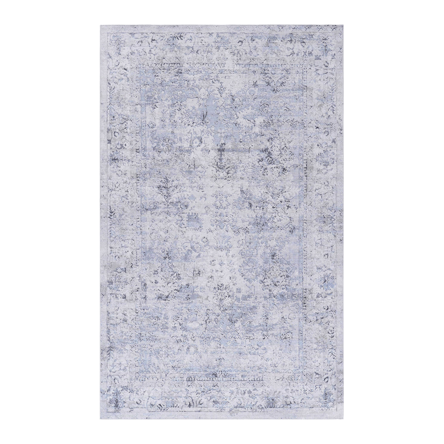 8x10 Washable Low-Pile Area Rug