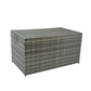 Outdoor Storage Box, 200 Gallon Wicker Patio Deck Boxes with Lid, Outdoor Cushion Storage for Kids Toys, Pillows, Towel