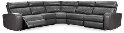 SAMPERSTONE 5-PIECE POWER RECLINING MODULAR SECTIONAL