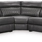 SAMPERSTONE 5-PIECE POWER RECLINING MODULAR SECTIONAL