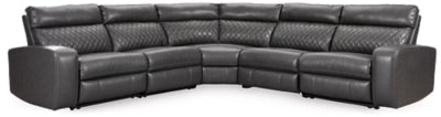 SAMPERSTONE 5-PIECE POWER RECLINING MODULAR SECTIONAL