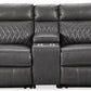 SAMPERSTONE 3-PIECE POWER RECLINING MODULAR LOVESEAT