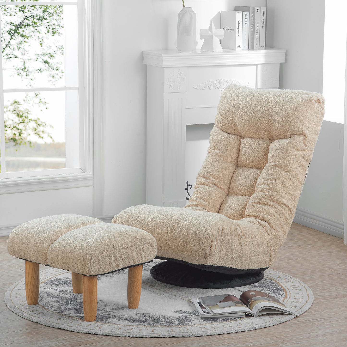 Single Reclining Japanese lazy chair