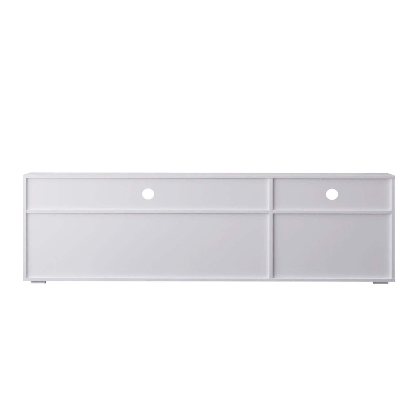 TV cabinet, TV cabinet, entertainment center, TV console, media console, brand hardware, imported impregnated paper, solid wood handle, can be placed in the living room, bedroom,color:white