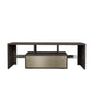 Modern TV Stand with LED Lights  for up to 55" TV's - Tempered Glass Shelve