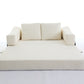 Modern Minimalist Fold-Out Sofa Bed with Removable Backrest