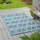 5'3" X 7'6"Outdoor Lounge Area Rug