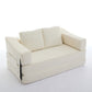 Modern Minimalist Fold-Out Sofa Bed with Removable Backrest