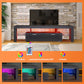 Modern LED TV stand with storage  & drawer For Up to 75" TV's