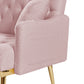 Pink Fabric 2 Seater Sofa