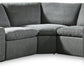 HARTSDALE 7-PIECE POWER RECLINING MODULAR SECTIONAL WITH CONSOLE AND CHAISE