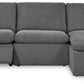 HARTSDALE 3-PIECE RIGHT ARM FACING RECLINING SOFA CHAISE