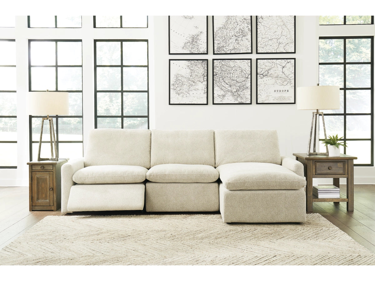 HARTSDALE 3-PIECE RIGHT ARM FACING RECLINING SOFA CHAISE