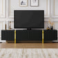 Modern Entertainment Center with Storage Cabinets & Drawers for up to 80''