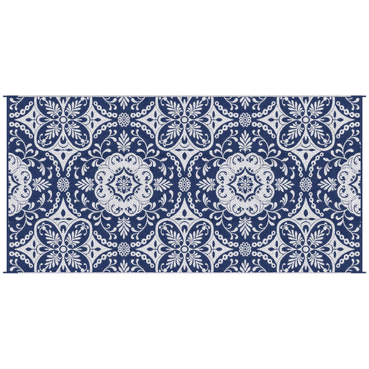 9' x 18' Reversible Indoor/Outdoor Rug - Waterproof