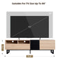 Modern TV Stand with Double Storage Space for up to 80'' TV's