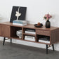 Mid-Century Modern Low Profile Media Console for up to 55" TV's