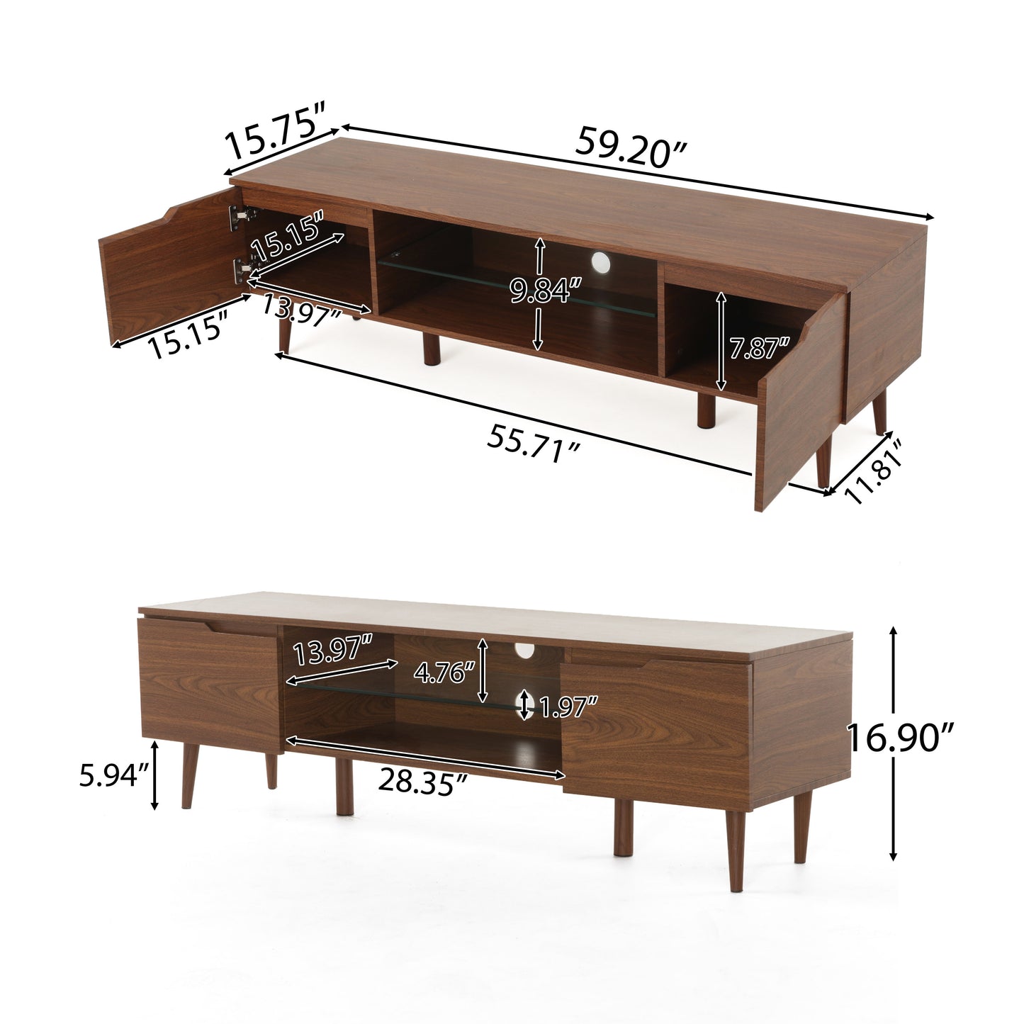 Modern TV Stand for up to 45" TV's