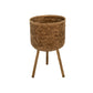 BAMBOO PLANTERS, BROWN