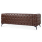 Traditional Square Arm Removable Cushion 3 seater Sofa