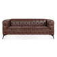 Traditional Square Arm Removable Cushion 3 seater Sofa