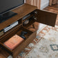 Mid Century Modern Fluted TV Stand with storage For up to 65" TV's