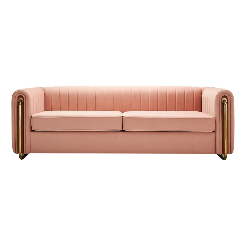 Contemporary Velvet Sofa Couch