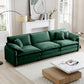 3-Seater Sofa with 2 Arm Pillows