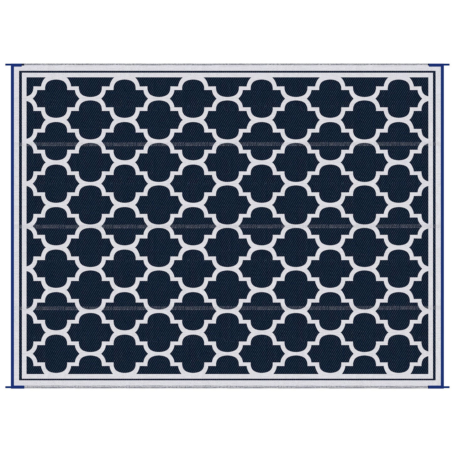 9' x 18' Reversible Indoor/Outdoor Area Rug (Waterproof)