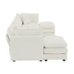 U Shaped Sectional Sofa with Reversible Chaise