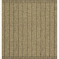 2 ft. 7 in. x 7 ft. 3 in. Jute/Black Indoor-Outdoor Area Rug