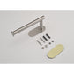 Paper Towel Holder - Self-Adhesive or Drilling, stainless steel wall-mounted paper towel holder for kitchen, bathroom