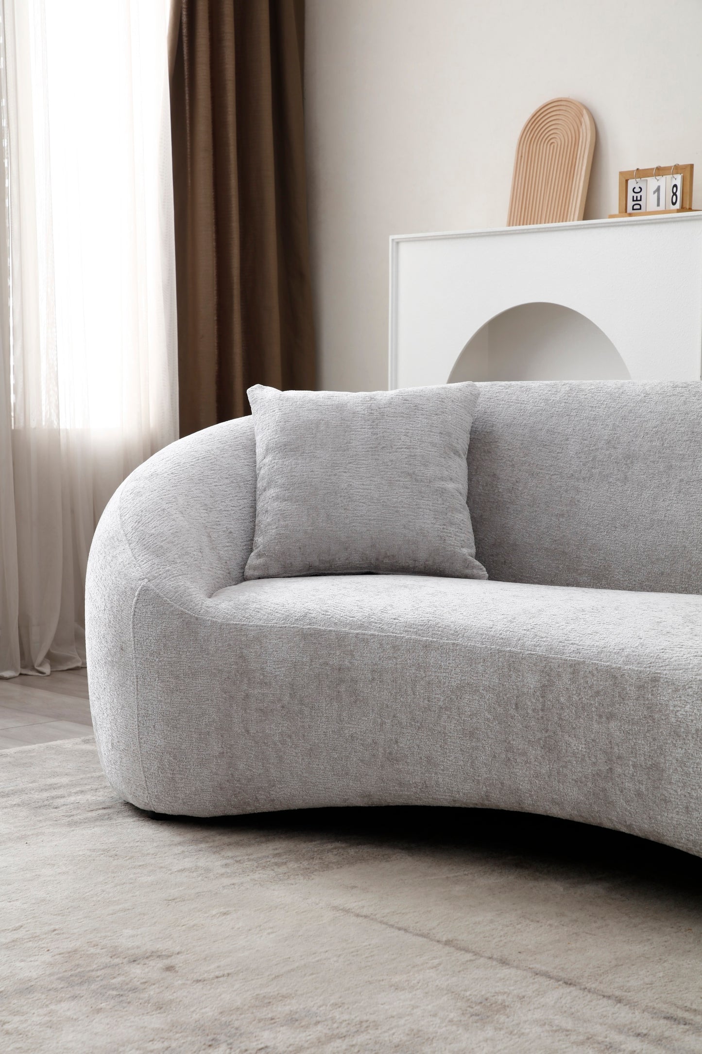 Minimalist Curved Sofa