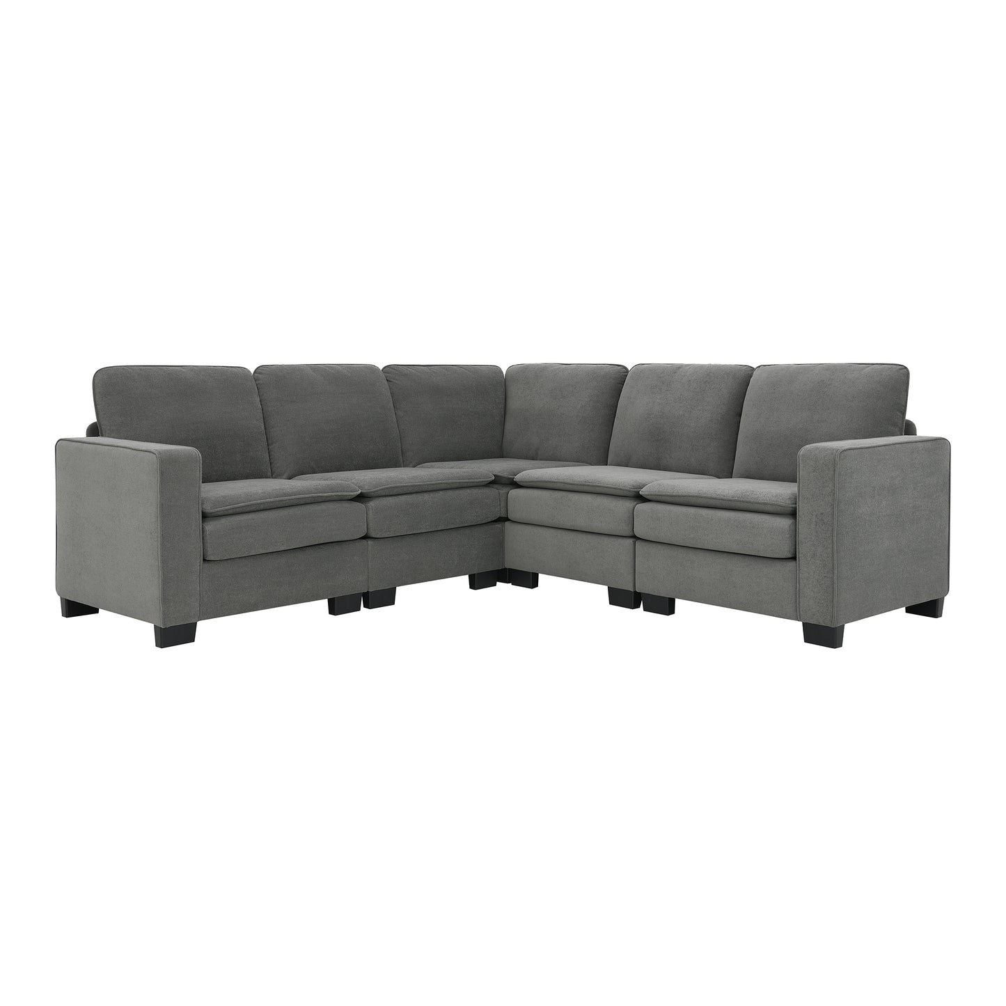 Oversized Velvet Modern Sectional Sofa