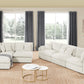 Modular L-Shaped Sectional Sofa- 6-Seats