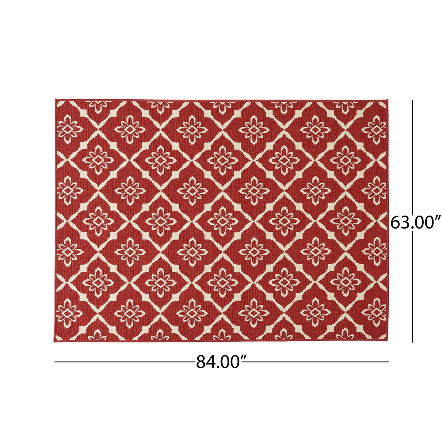 5'3" X 7'Outdoor Lounge Area Rug