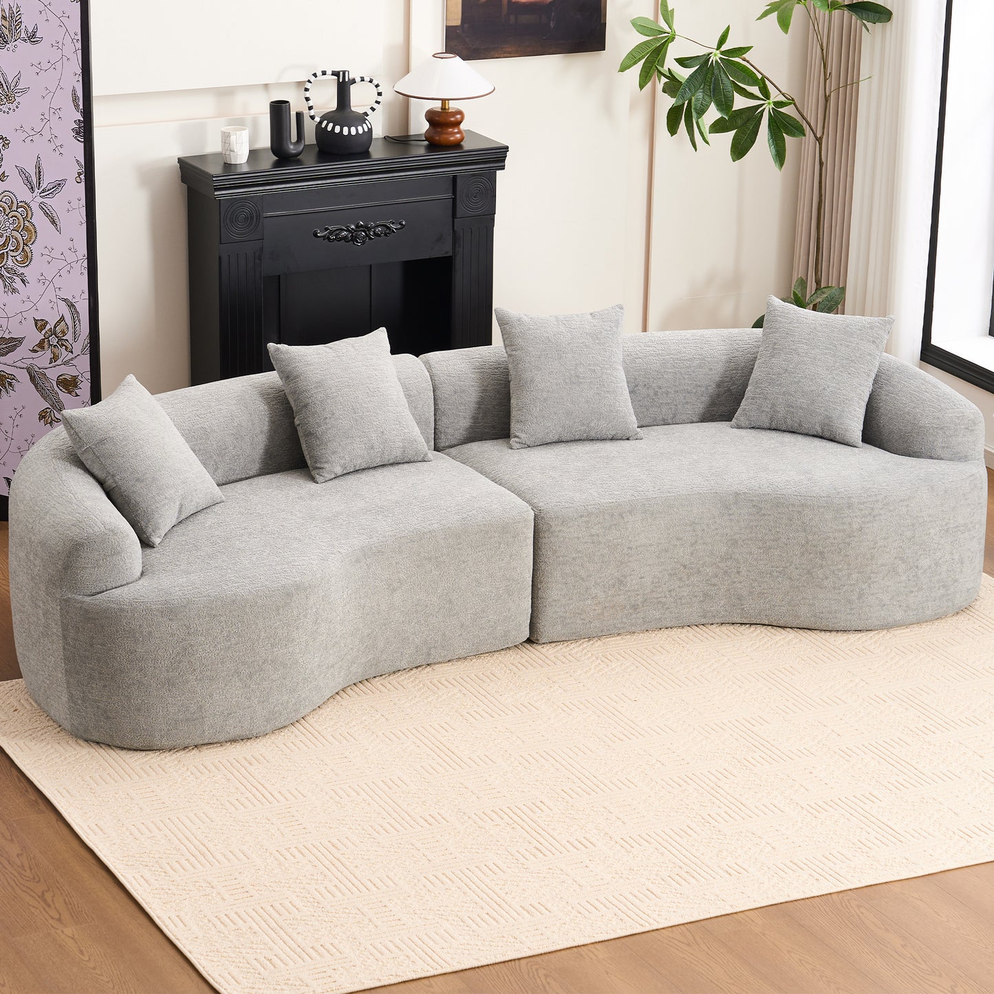 Modern Curved Sofa