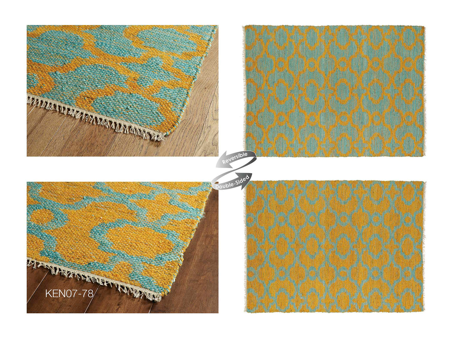 Textured Loop Kids Area Rug – 5x8 Modern Casual Design