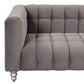 Modern Upholstered Sofa with Solid Wood Legs