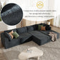 Modern Large Modular 3 Piece Sectional Sofa