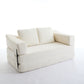 Modern Minimalist Fold-Out Sofa Bed with Removable Backrest