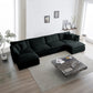 U Shaped Couch with Reversible Chaise