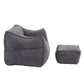 Bean Bag Kids Chair with Footstool