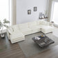 U Shaped Sectional Sofa with Reversible Chaise