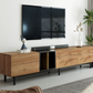 Modern TV Stand with 3 Doors For up To 80'' TV's