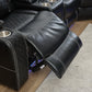 M071 Power reclining Sectional Sofa W/speaker / LED strip Black color