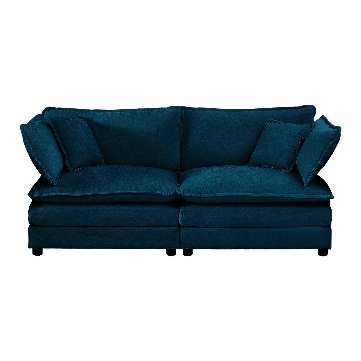 4-Piece Upholstered Sectional Sofa