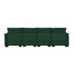 Velvet U-shaped Sectional Sofa