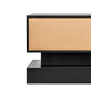 Modern TV Stand with LED Lights, High-Gloss Front For up to 55" TV's