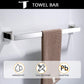 5 Pieces Bathroom Hardware Accessories Set Towel Bar Set Wall Mounted,Stainless Steel